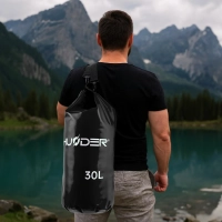 Geantă impermeabilă 30 L THUNDER negru