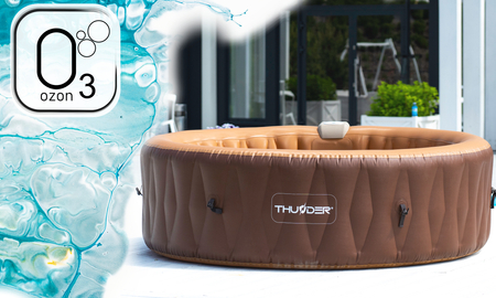 Dmuchane Jacuzzi ogrodowe THUNDER MOCHA