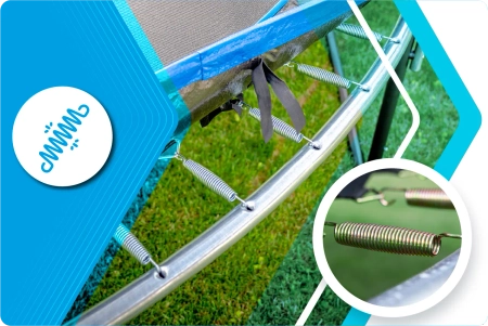 Trampolina THUNDER INSIDE ULTRA 10FT (305 cm) BLUE