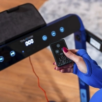 BIEŻNIA ELEKTRYCZNA THUNDER RACE-BLUE - OUTLET STAN BARDZO DOBRY