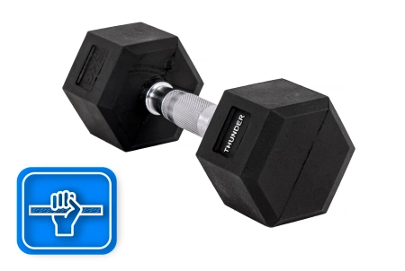 Hantla hexagonalna 5 kg THUNDER