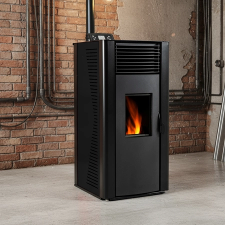 SOPHIA BLACK 8.1 kW pellet stove