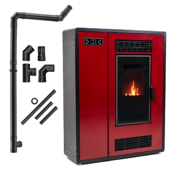 ARIA RED 7.5 kW pellet stove
