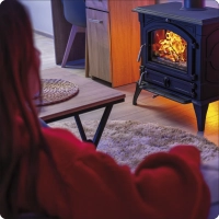 Piec żeliwny na drewno WESTA 17 kW