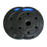 Zestaw obciążeń bitumicznych marki THUNDER 2x 10 kg + 2x 5 kg