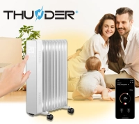 Grzejnik olejowy THUNDER SIMPLE-WHITE - 2500W