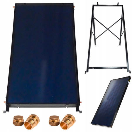 Flat plate solar collector 2,5m by THUNDER 