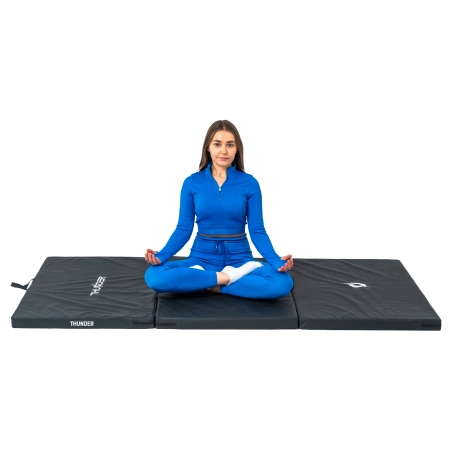 Gymnastic mat black 197x100x5 THUNDER