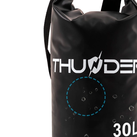 Geantă impermeabilă 30 L THUNDER negru