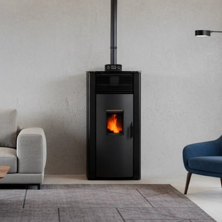 Piec na pellet GAREN BLACK 15 kW