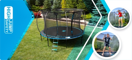 Trampolina THUNDER INSIDE ULTRA 16FT (488 cm) BLUE