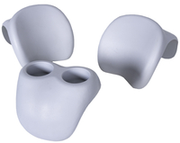 THUNDER headrests (2pcs + cup holder)