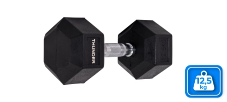 Hantla hexagonalna 12,5 kg THUNDER
