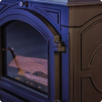 WESTA 17 kW cast iron wood stove