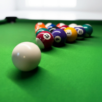 Billiard table THUNDER 8FT - BOLD-BLACK-8FT