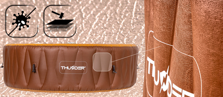 Dmuchane Jacuzzi ogrodowe THUNDER MOCHA