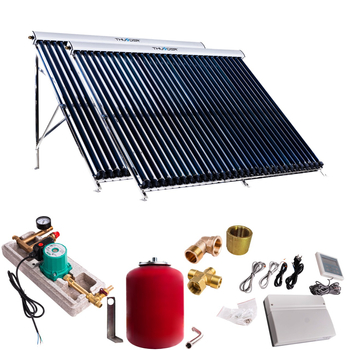 Zestaw solarny z dwoma kolektorami próżniowymi 30 bez kabla solarnego i bez zbiornika