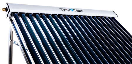 THUNDER solar collector without tank 20 tubes + mounting frame