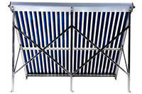 THUNDER solar collector without tank 25 tubes + mounting frame