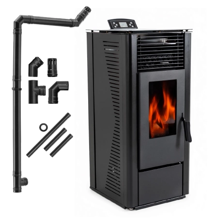 Piec na pellet KARMEN BLACK 10 kW