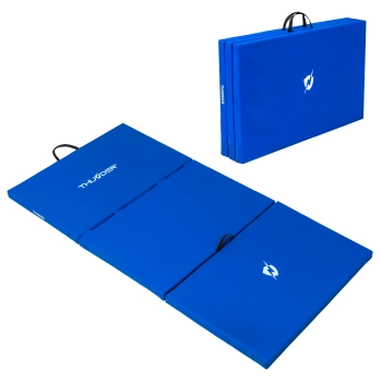 Gymnastic mat blue 197x100x5 THUNDER