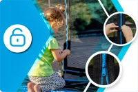 THUNDER INSIDE ULTRA 16FT (488 cm) BLUE trampoline