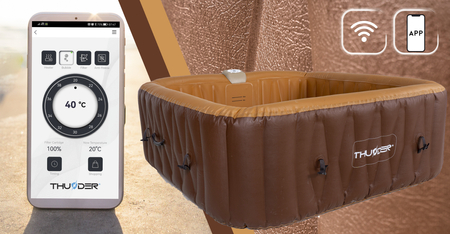 THUNDER BREVE Inflatable Garden Jacuzzi