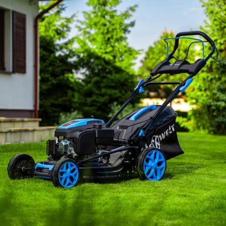 Hexwelt petrol lawnmower HW-KS-224 53cm 4,4kW with drive