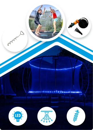 THUNDER INSIDE ULTRA 16FT (488 cm) BLUE trampoline