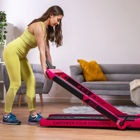 THUNDER RACE-PINK electric treadmill