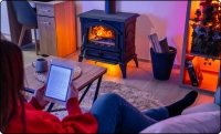 Piec żeliwny na drewno WESTA 17 kW