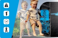 THUNDER INSIDE ULTRA 8FT (244cm) BLUE trampoline