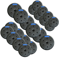 Zestaw obciążeń bitumicznych marki THUNDER 6x 5 kg + 8x 2,5 kg + 8x 1,25 kg