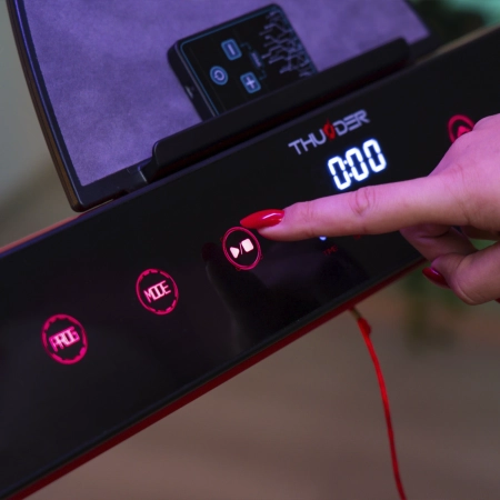 THUNDER RACE-RED electric treadmill