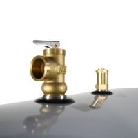 Pressure collector with tank THUNDER 150L BLACK