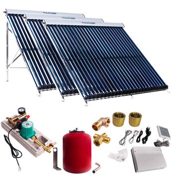 Zestaw solarny z trzema kolektorami próżniowymi 25 bez kabla solarnego i bez zbiornika