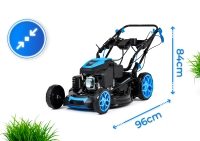 Hexwelt petrol lawnmower HW-KS-224 53cm 4,4kW with drive