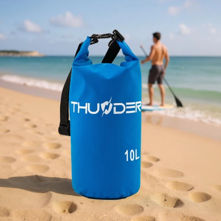 Geantă impermeabilă 10 L THUNDER albastru