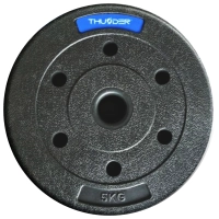 Zestaw obciążeń bitumicznych marki THUNDER 2x 5 kg + 4x 2,5 kg + 8x 1,25 kg