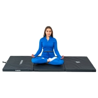 Gymnastic mat black 197x100x5 THUNDER