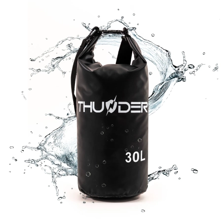Geantă impermeabilă 30 L THUNDER negru