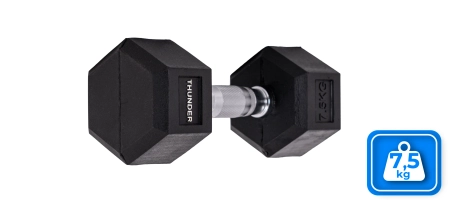 Hantla hexagonalna 7,5 kg THUNDER