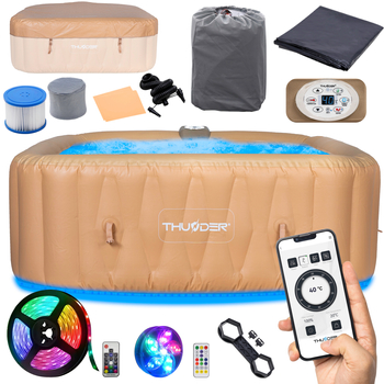 Dmuchane Jacuzzi ogrodowe THUNDER FRAPPE