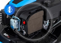 Hexwelt petrol lawnmower HW-KS-200 51cm 3,8kW with drive