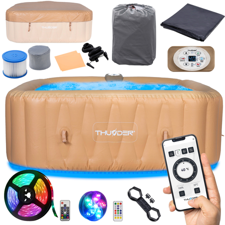 Dmuchane Jacuzzi ogrodowe THUNDER FRAPPE