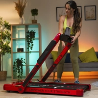 THUNDER RACE-RED electric treadmill