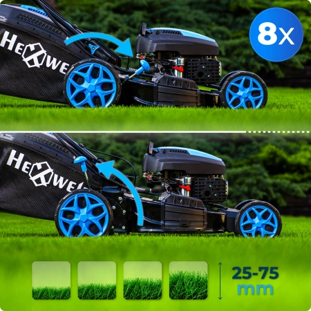Kosiarka spalinowa Hexwelt HW-KS-224 53cm 4,4kW z napędem