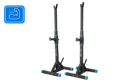 Bodybuilding set with FORIA bench and PRESA stand