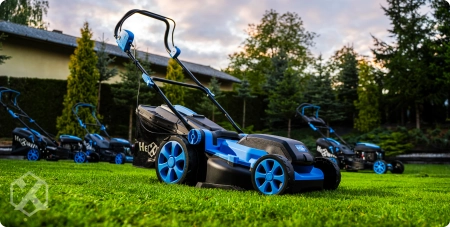 Hexwelt cordless lawnmower HW-KA-40 40cm 40V 8Ah