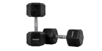 Hexagonal dumbbell THUNDER 20 kg